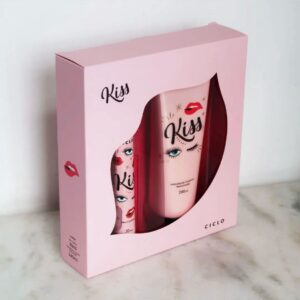 Estojo Kiss Deo Colônia 30ml + Loção Hidratante 240ml