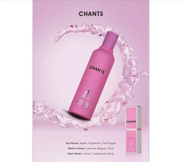 Chants All Over Mistical Perfume Spray By Maison Alhambra 150 ML